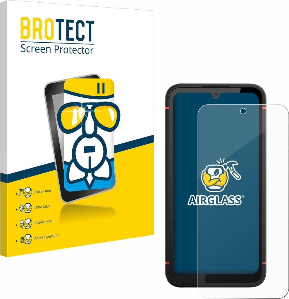 BROTECT Schutzglas für Gigaset GX4 Pro Schutzfolie Panzer Folie Glas Display Schutz klar