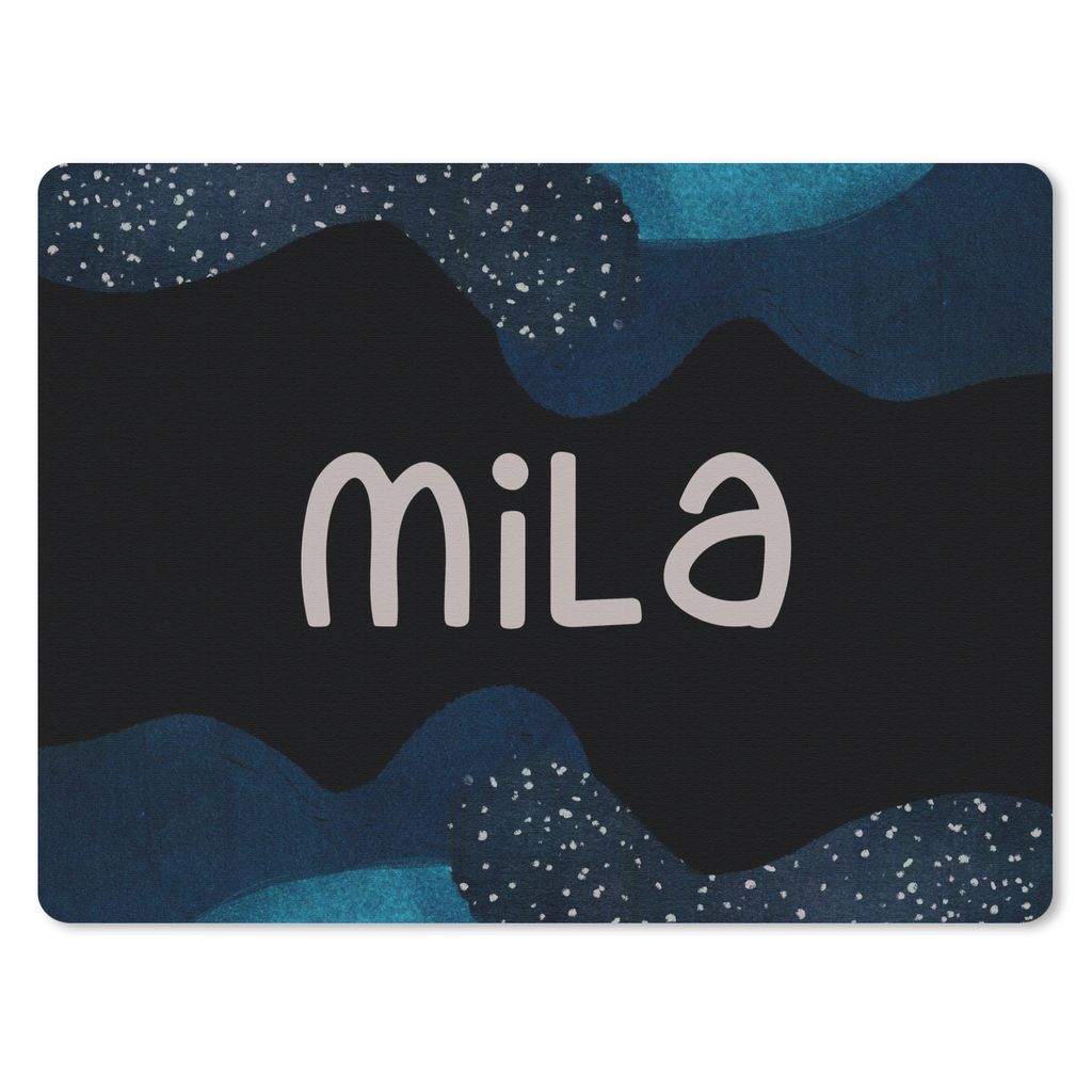 MuchoWow Mauspad Mousepad Mila - Pastell - Mädchen 40x30 cm - Mousepads - Maus Mat - Pad - Mausunterlage - Anti Rutsch