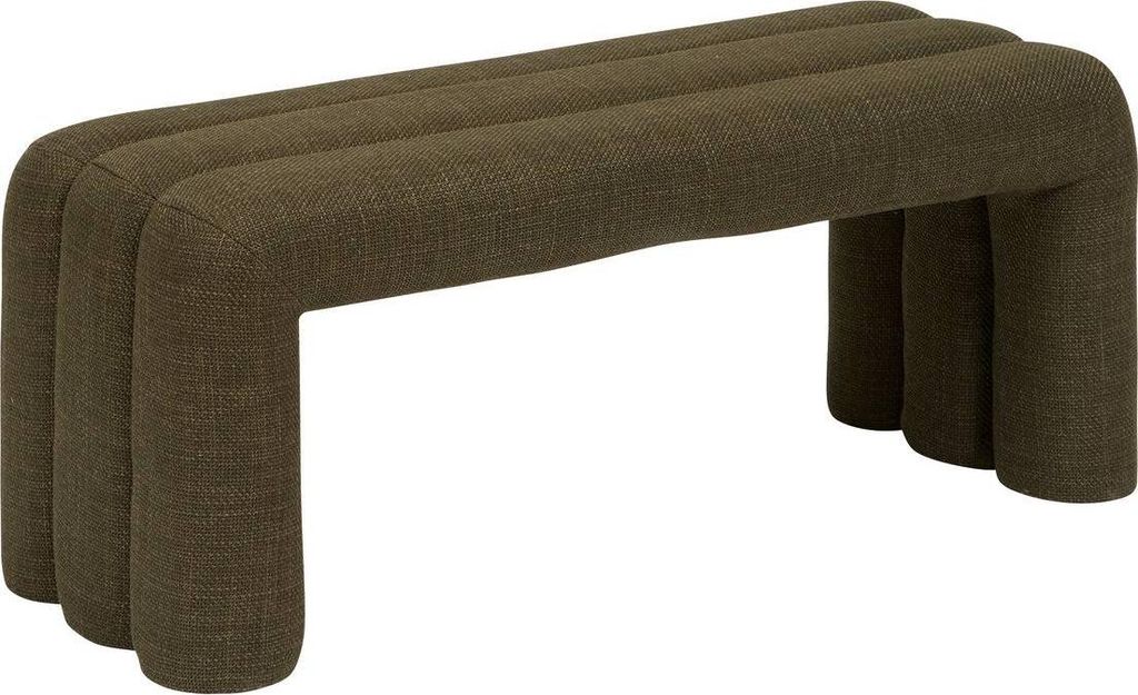 Bank sisco grün khaki 102x42cm  - Atmosphera créateur Produktbild 