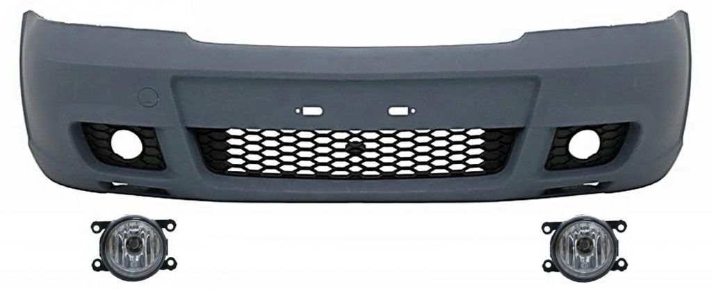 Frontstoßstange für Opel VAUXHALL Astra G 98-05 NBL Seitengitter OPC Design.
