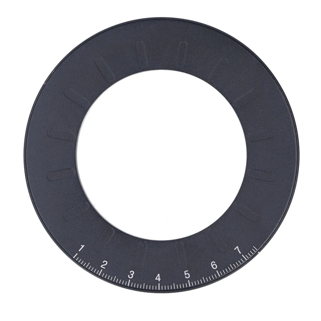 Strumento per Disegnare Cerchi Regolabile con Coltello Incisore Nero - 4