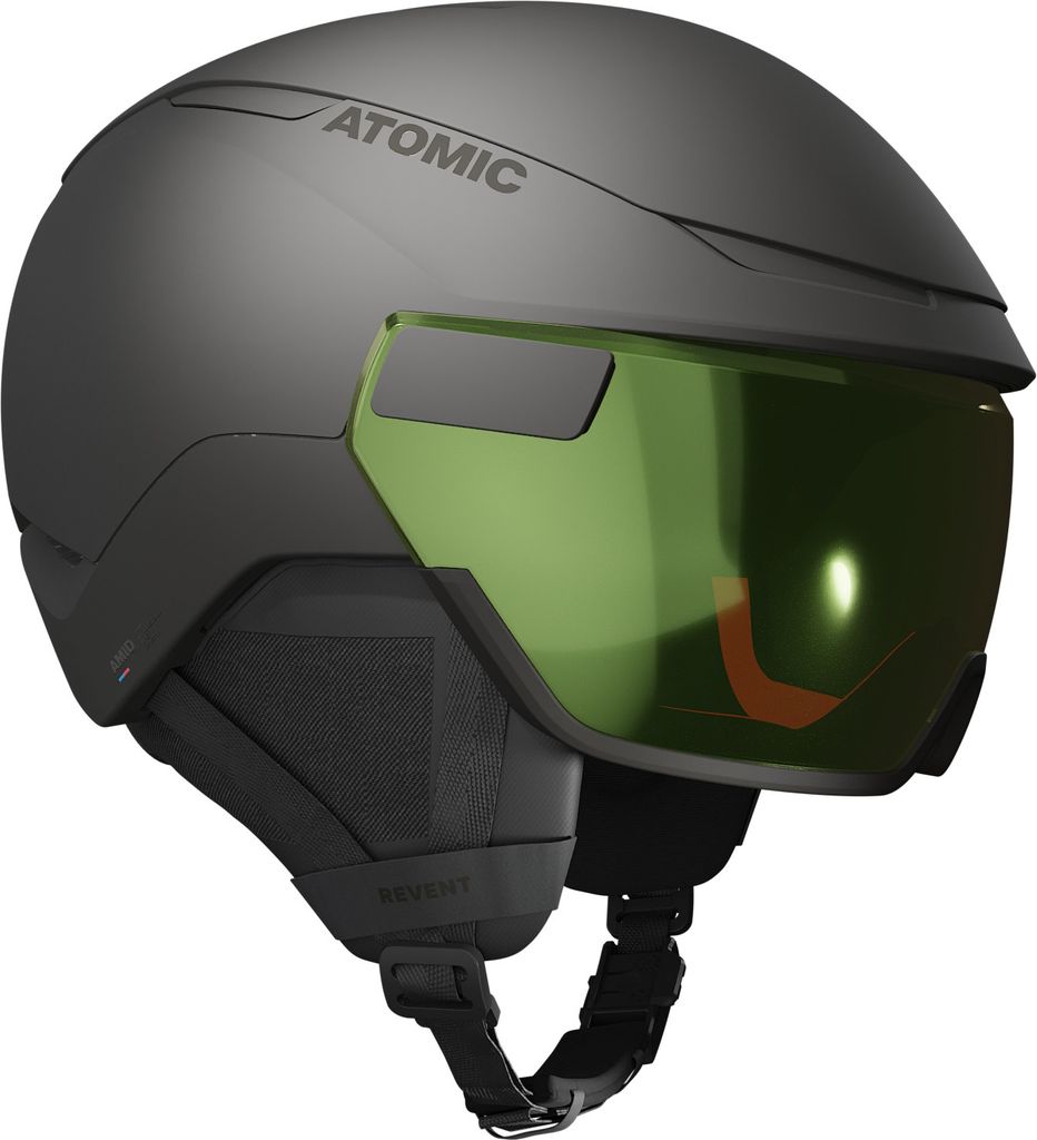 ATOMIC Revent GT Amid Visor HD Photo Skihelm schwarz 63-65 cm