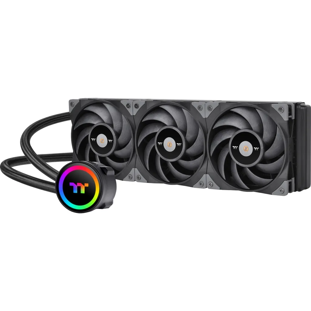 Thermaltake Toughliquid 360 ARGB Refroidisseur CPU à LED Rotative et TOUGHFAN 12