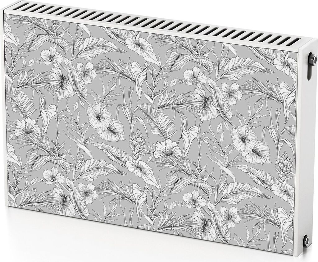 Boho-Zusammenstellung – Magnetische Heizkörperabdeckung – 90x60 cm – Magnet Heizkörperabdeckung – 3D Würfel – Heizkörperverkleidung ...