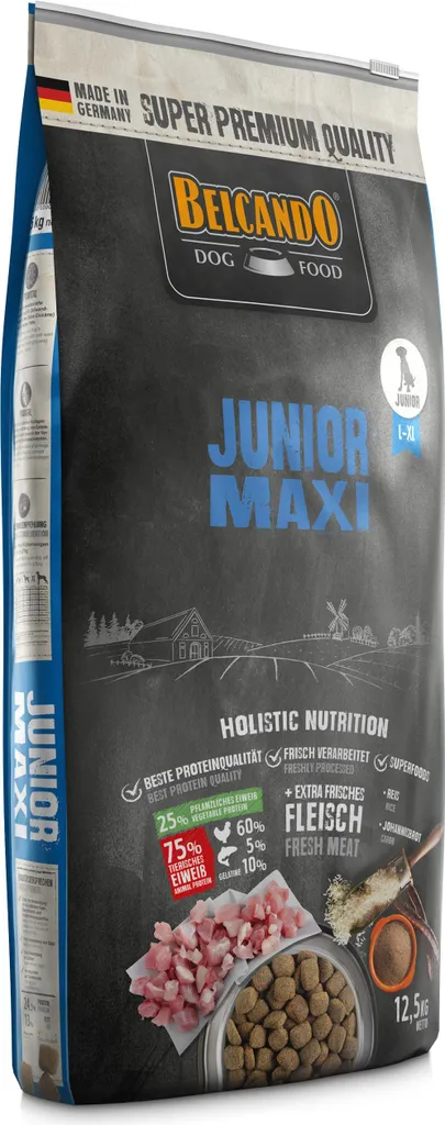 Croquettes Chiot Grande Taille Belcando Junior Maxi Digestion Douce