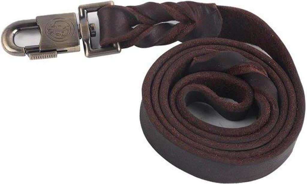 Hunde-Halsband - Luxus-Weichleder-Halsband und Leine für große und mittelgroße Hunde - Nachhaltig und stilvoll - Verfügbar in verschiedenen Gr...