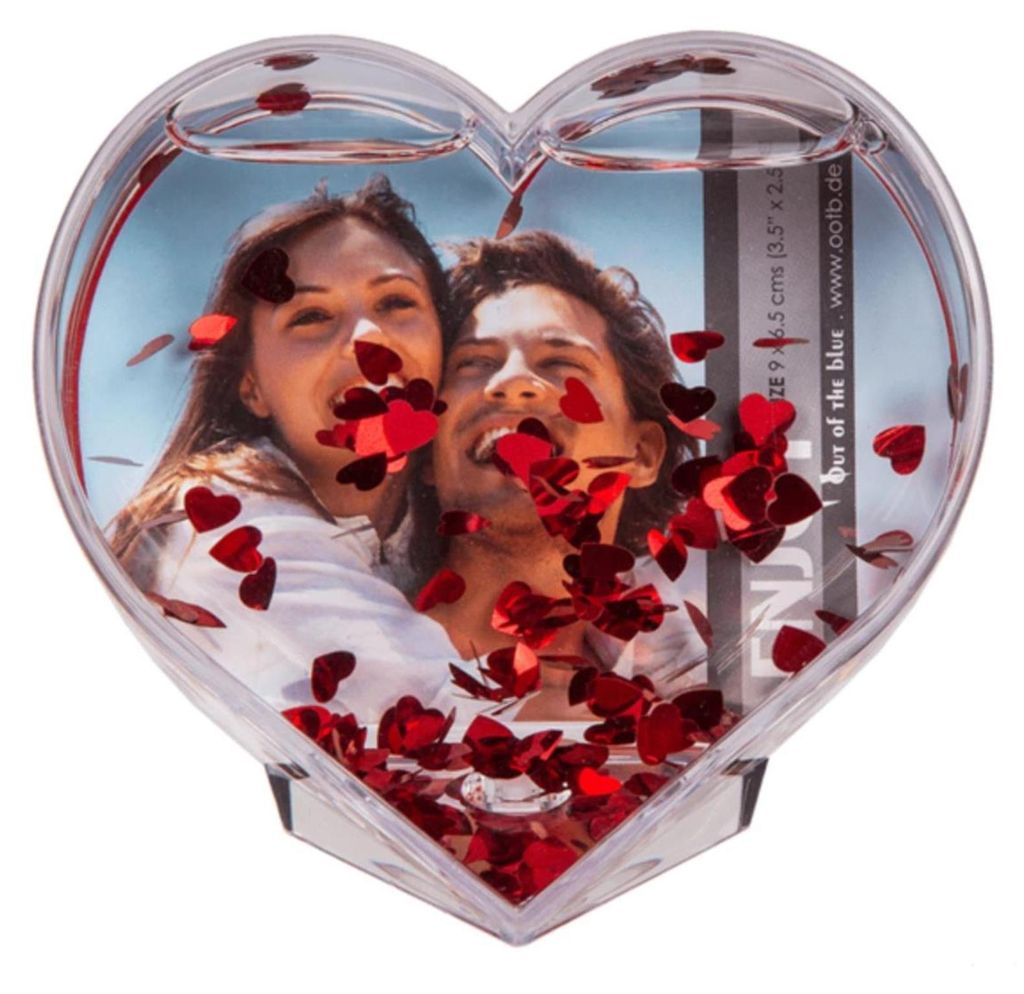 Cuore fotografico con cuori fluttuanti per la vostra foto Immagine del prodotto 