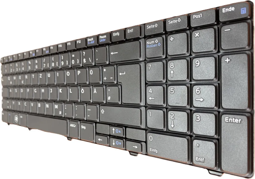 Réparer votre clavier bloqué : Modèle AZERTY noir pour DP/N 0JTY0W NB03