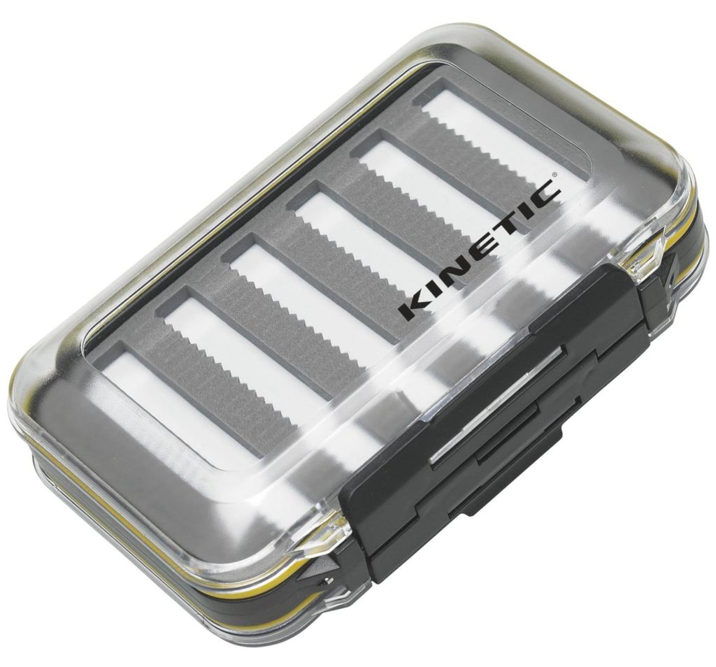 Kinetic Waterproof Fly Box 15.5x10x4.4cm Clear - Fliegenbox Produktbild 