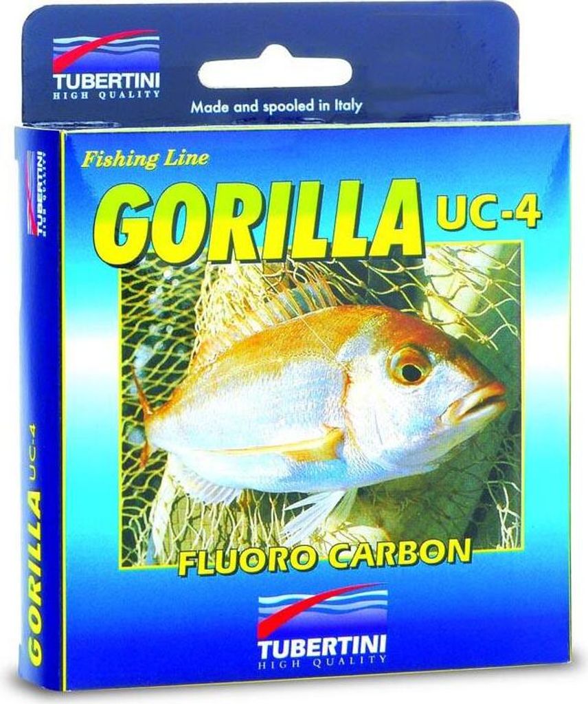Tubertini Gorilla Uc 4 Flurocarbon 150 M Durchsichtig 0.180 mm Durchsichtig 0.180 mm