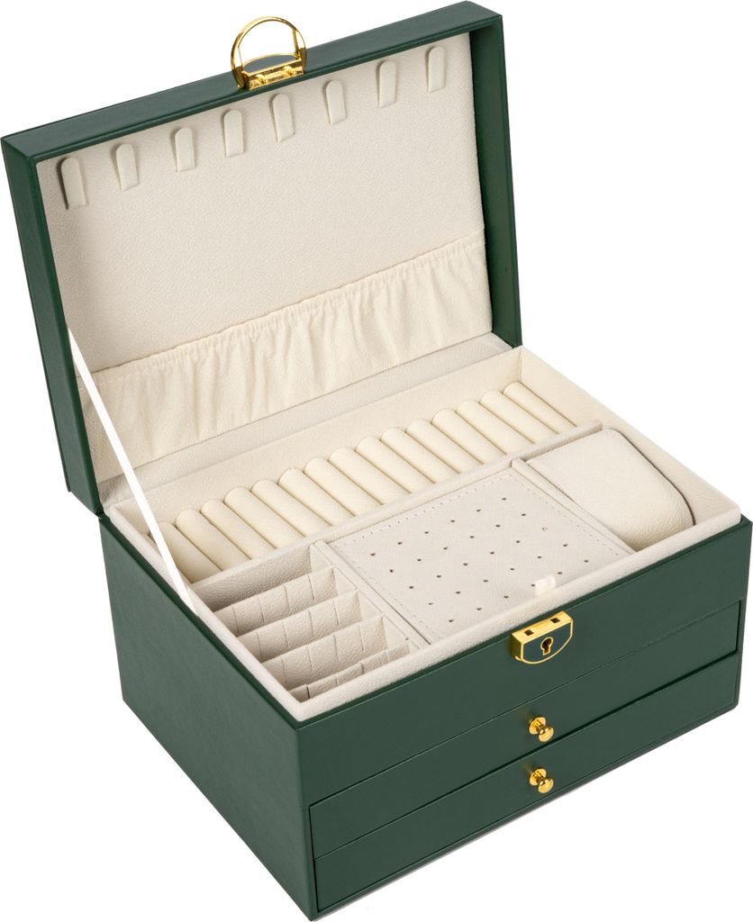 Schmuckkästchen Schmuckbox BESTIF Schmuckkasten Groß Ketten