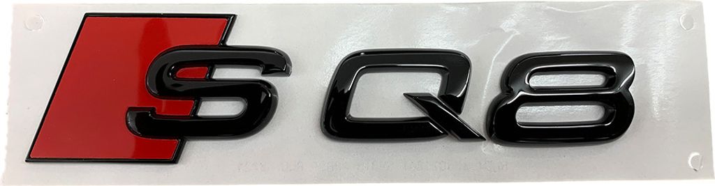 Originale Audi SQ8 Q8 Black Edition emblema logo Lettering Immagine del prodotto 