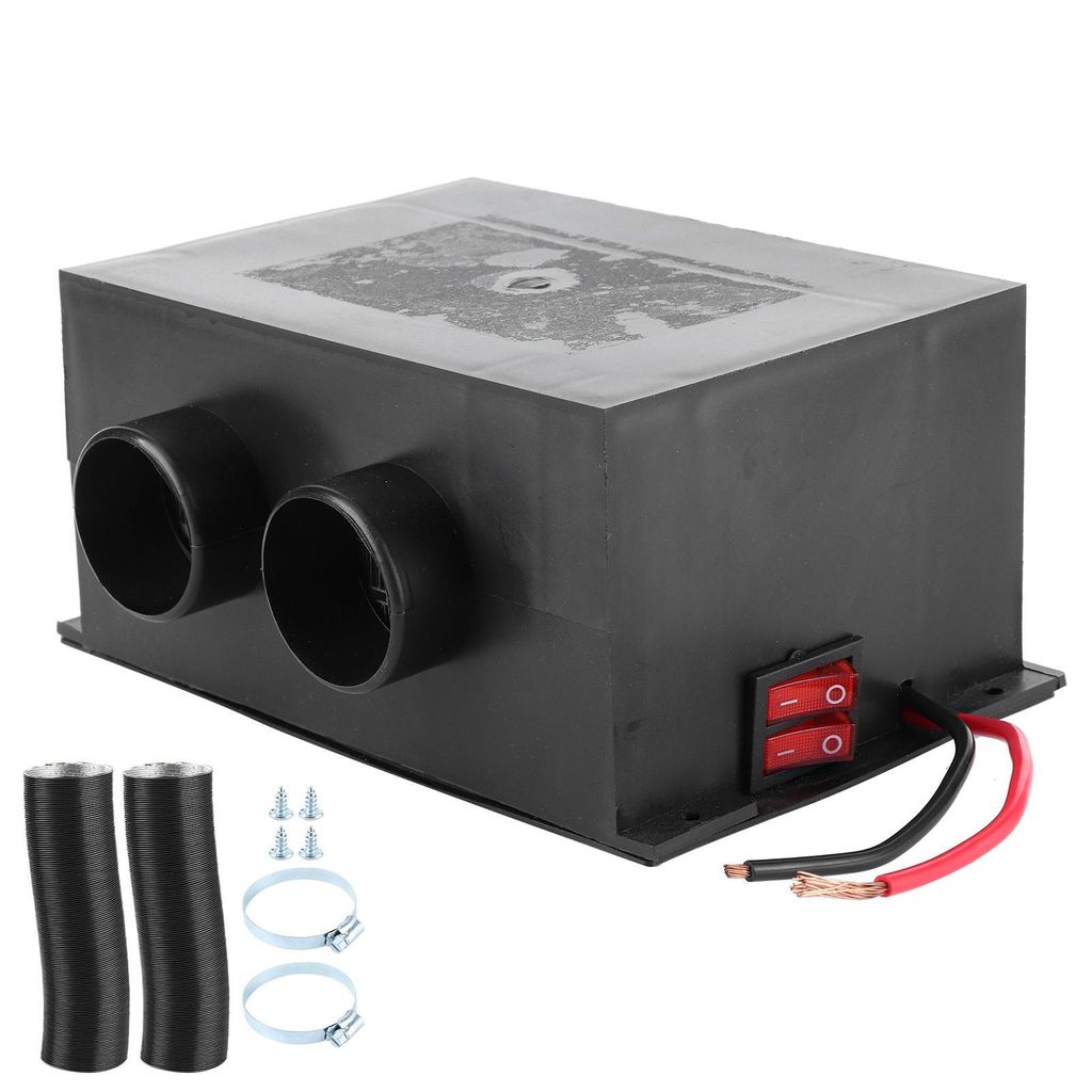 grzejnik samochodowy 12V 600W 2-otworowy Przenośny Zimowy Zdjęcie produktu 