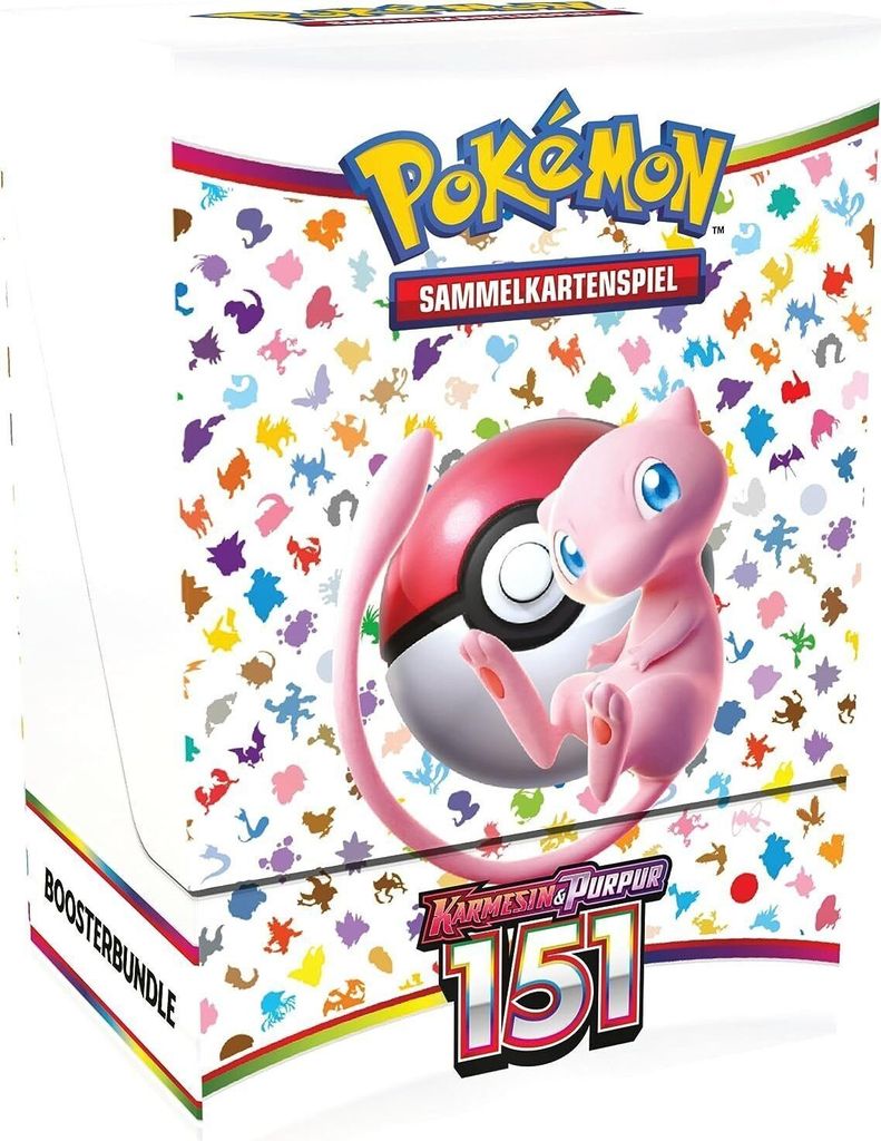 POKÉMON Sammelkarte Boosterbundle Karmesin & Purpur – 151 Produktbild 3