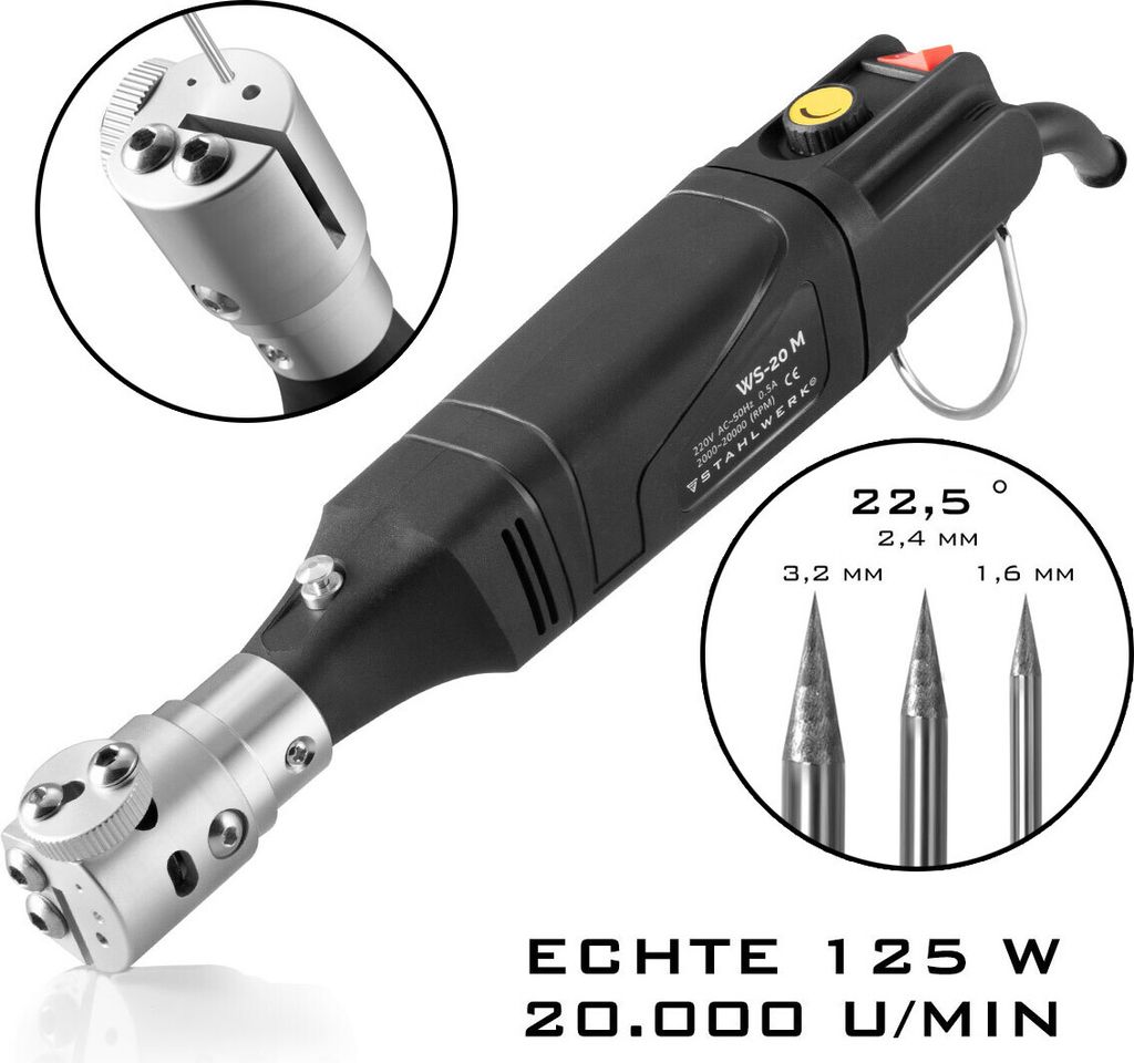 STAHLWERK Smerigliatrice per tungsteno  WS-20 M con 125W Immagine del prodotto 