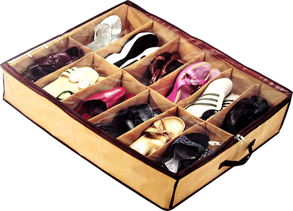 Boîte de rangement pour chaussures Retoo avec 12 compartiments