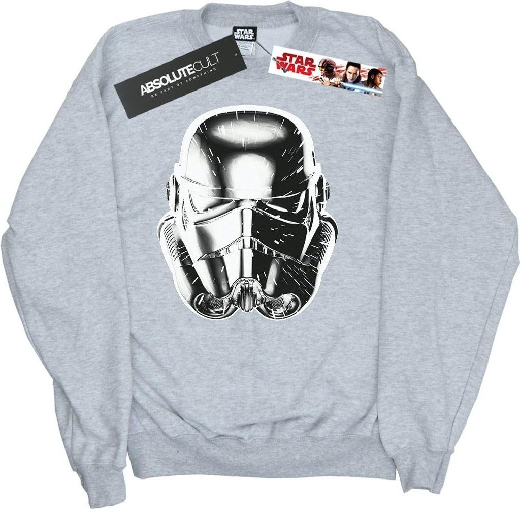 Star Wars - "Warp Speed" Sweatshirt für Herren BI45484 (3XL) (Grau)