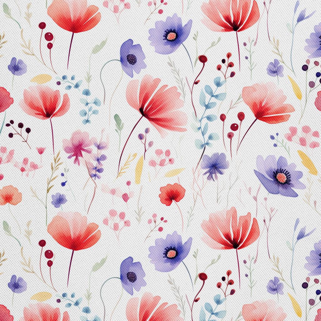OUTDOOR DEKOSTOFFE OXFORD - Blumen - DX2248