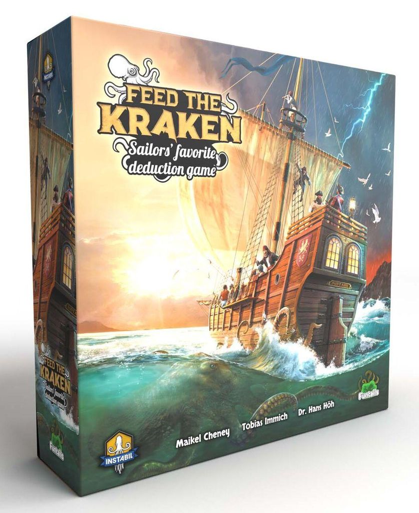 Funtails Feed the Kraken Basic Edition (DE/EN) - Partyspiel Produktbild 