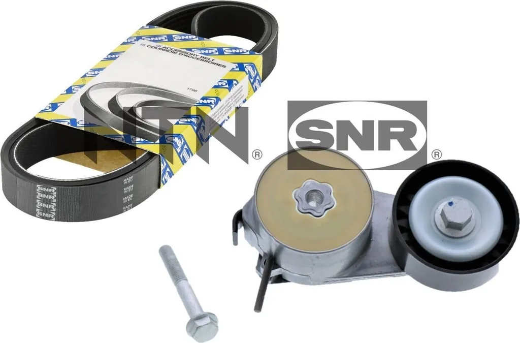Kit courroie trapézoïdale pour entretien Audi A6 C7 et Fiat 500X