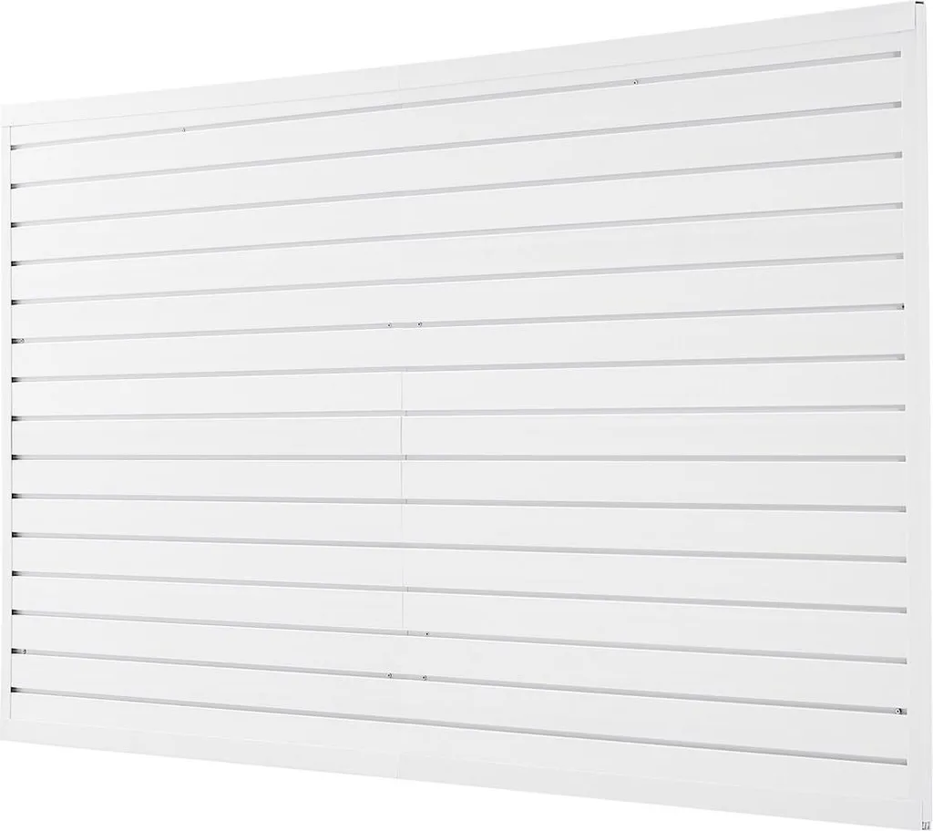 Panneaux muraux PVC blanc pour garage 8x4 pi : fini le désordre mural