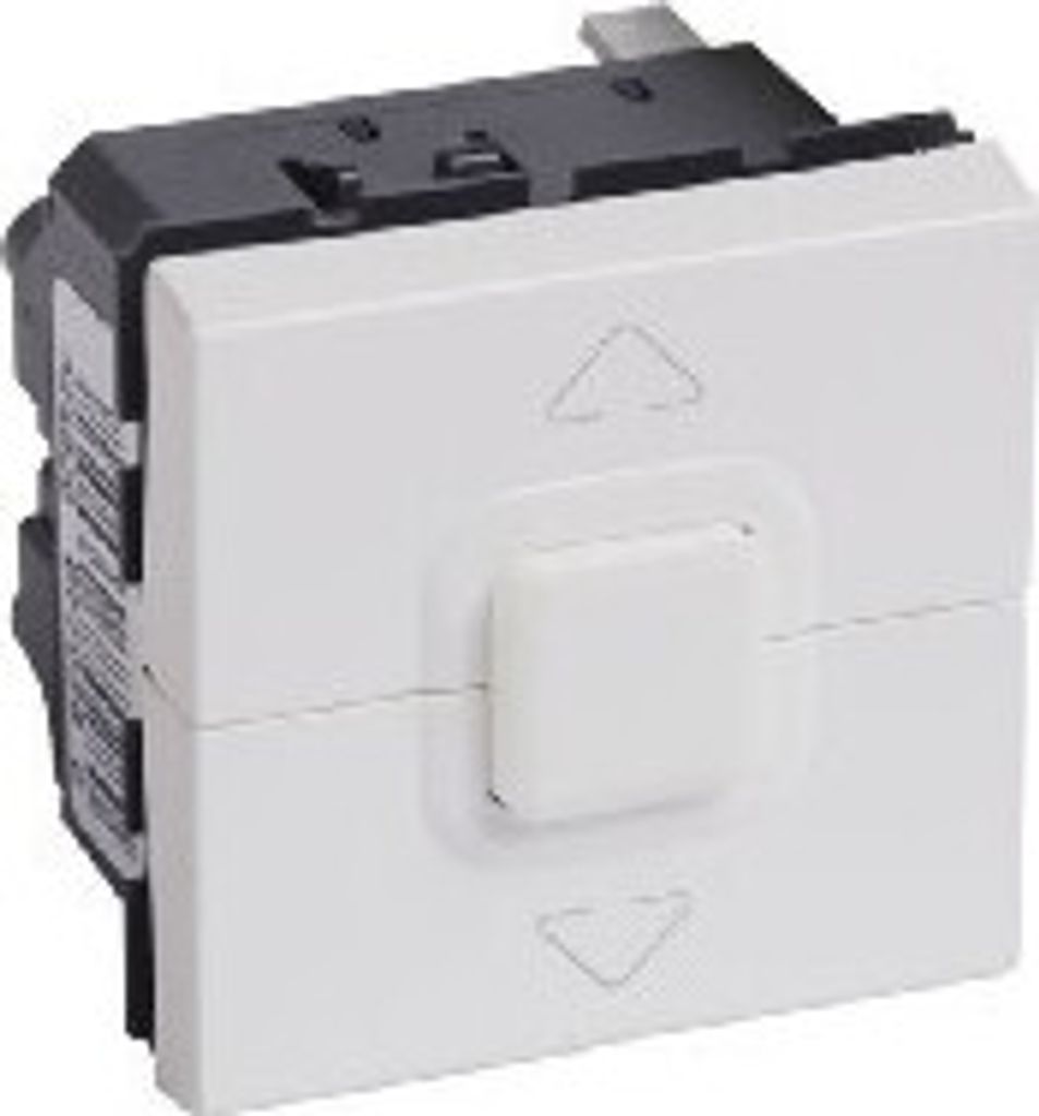 Legrand 077028 Msc Jalousie Drucktaster Weiss Produktbild 
