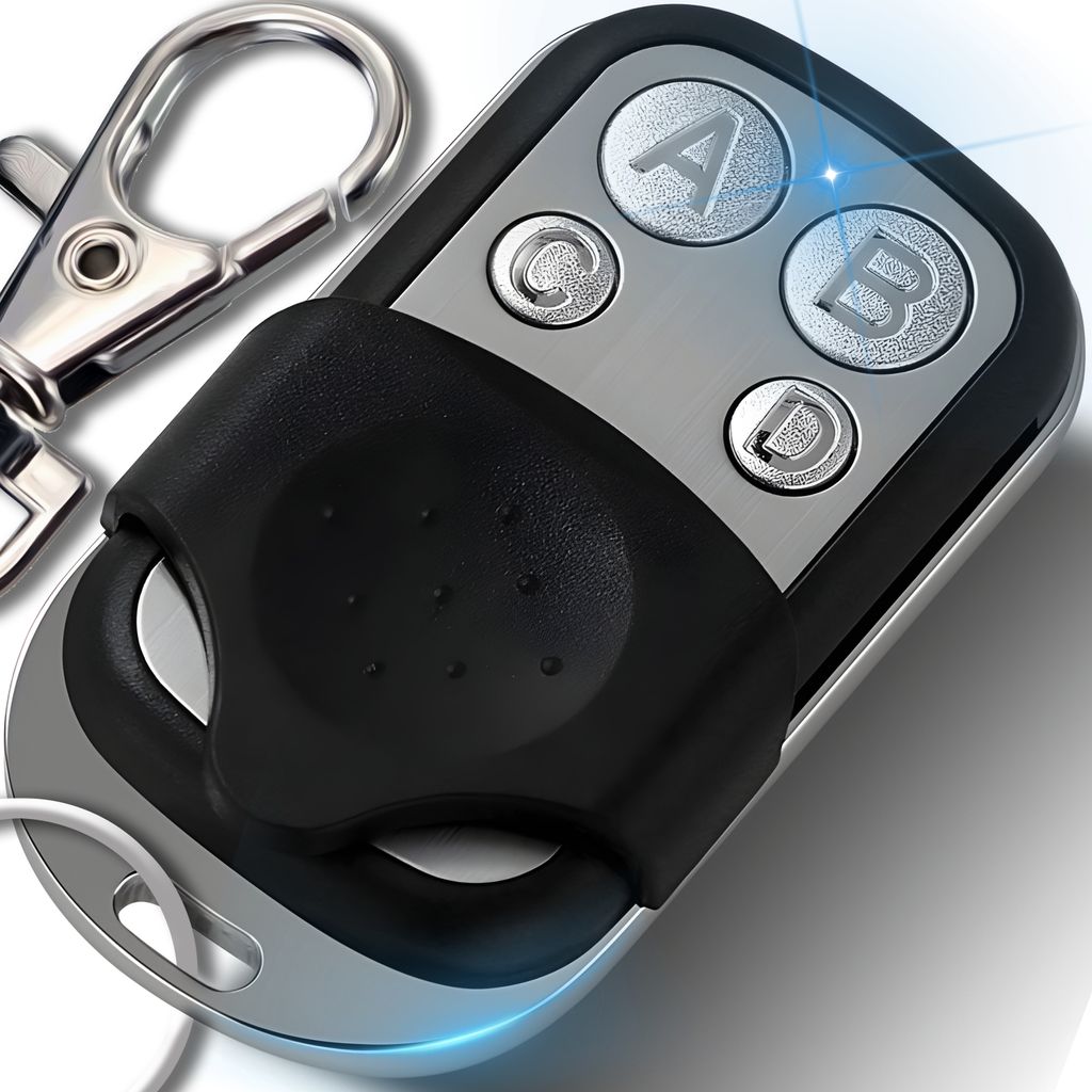 Télécommande universelle pour porte de garage, 4 canaux, Image du produit 