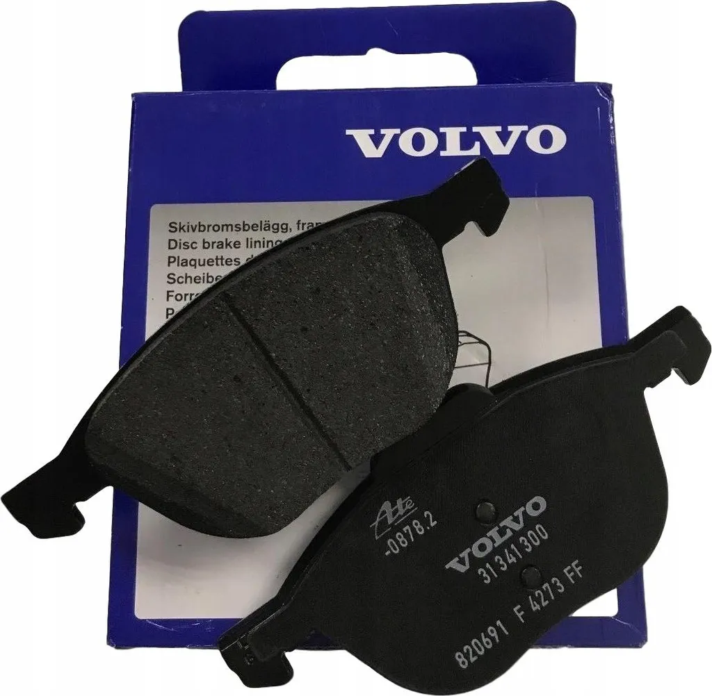 Kit de plaquettes de frein avant pour Volvo C30 et C70 - Qualité OE 31341301