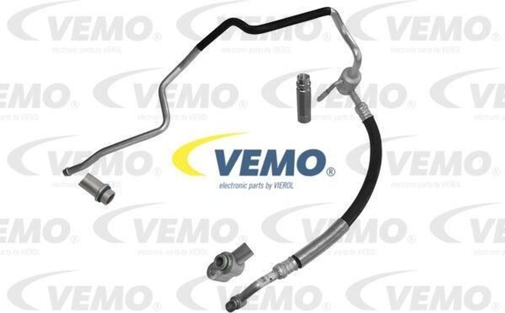 VEMO V15-20-0027 Niederdruckanschluss, Klimaanlage OE 1J1820743AS kompatibel mit Leon, Toledo, Bora, Golf IV
