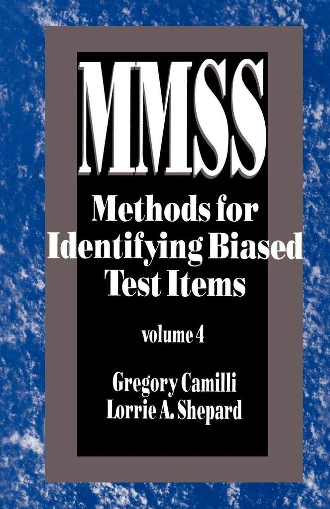 Methods for Identifying Biased Test Items, Camilli, A. New,,
