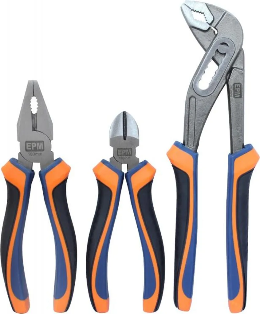 Kit Pinces Alligator Hb E-400-0042 pour Débloquer Écrous et Tubes Difficiles