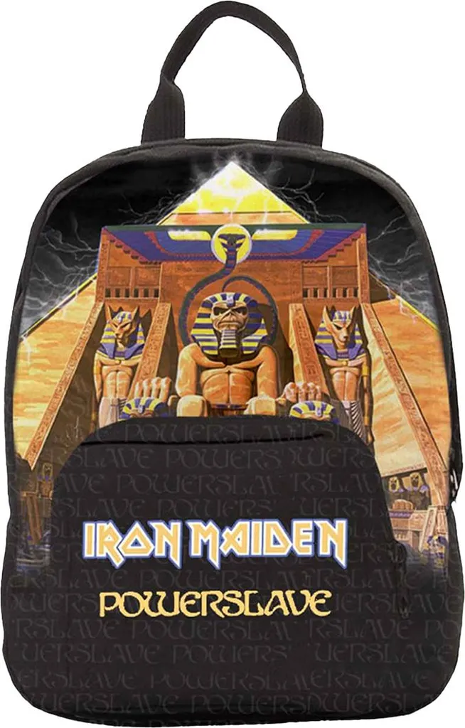 Iron Maiden Sac à dos Powerslave Mini RO14415 Noir Multicolore Rock