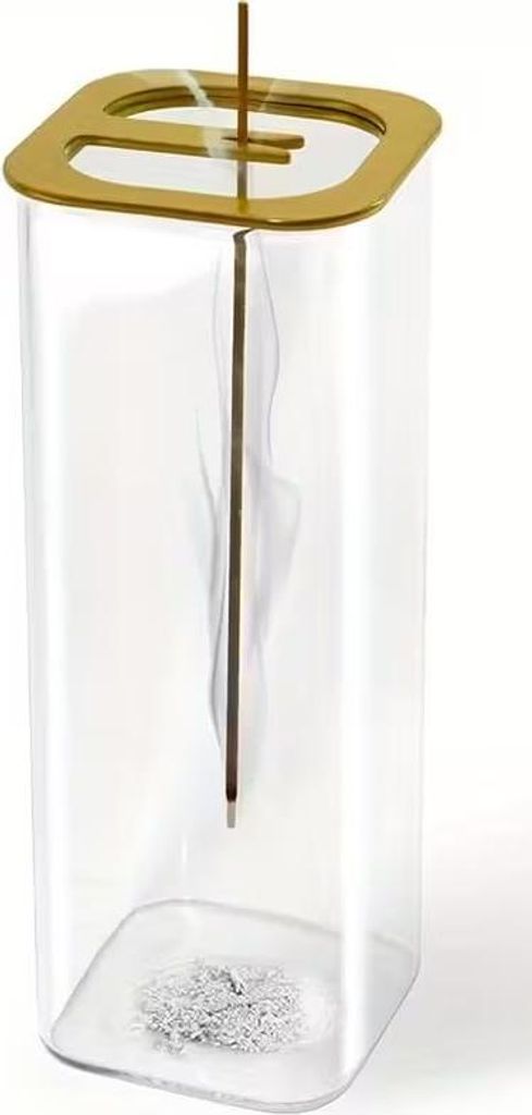 Eleganter Räucherstäbchenständer Glasbehälter Mit Räucherstäbchenhalter