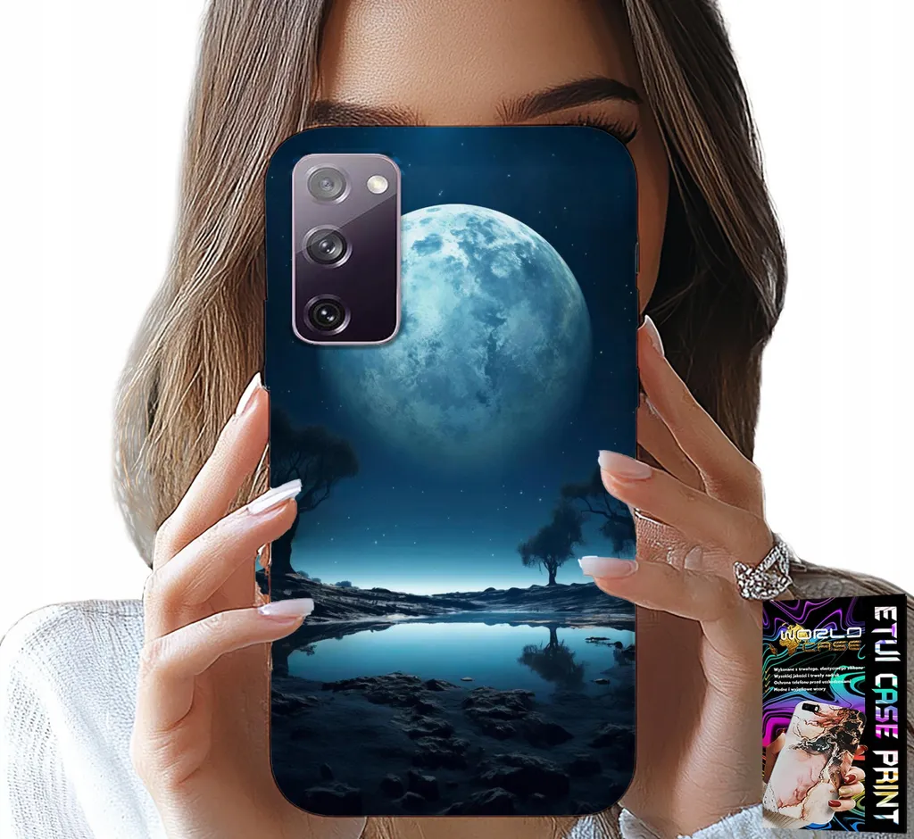 Custodia Per Samsung Galaxy S20 Lite - Custodia Luna Piena + Pellicola