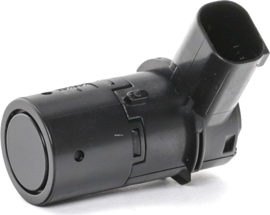 RIDEX 2412P0063 Einparkhilfe Parksensor Gewinkelt Schwarz für RENAULT Clio III Schrägheck (BR0/1, CR0/1) TWINGO II (CN0) MODUS / GRAND MODUS (F/JP0)