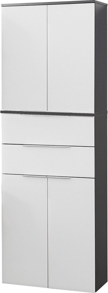 FACKELMANN Doppel-Hochschrank KARA / Badschrank mit Produktbild 