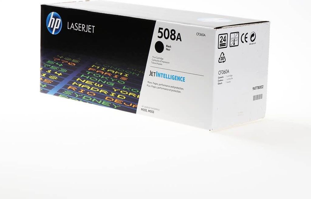 HP 508A - Schwarz - Original - LaserJet - Tonerpatrone Produktbild 