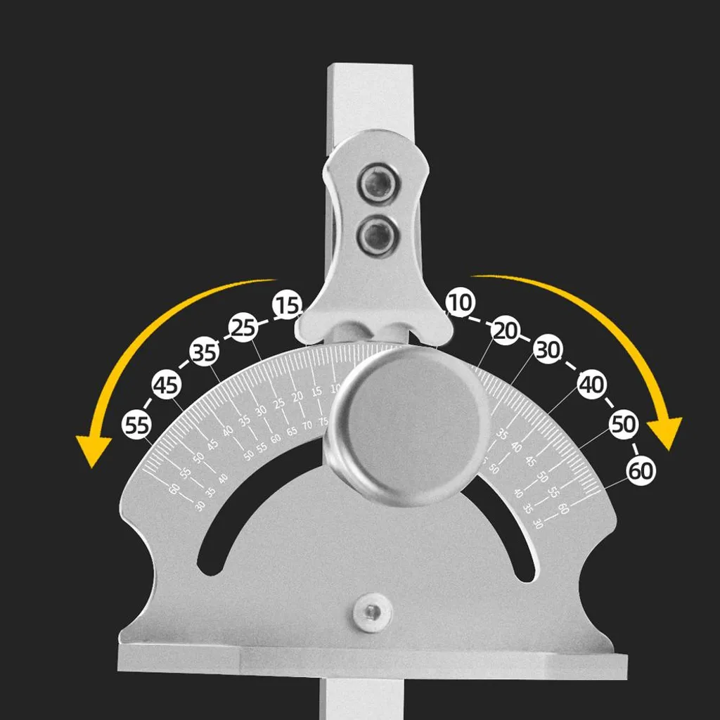 Guide de menuiserie pour scies de table, positionnement rapide angles - 5