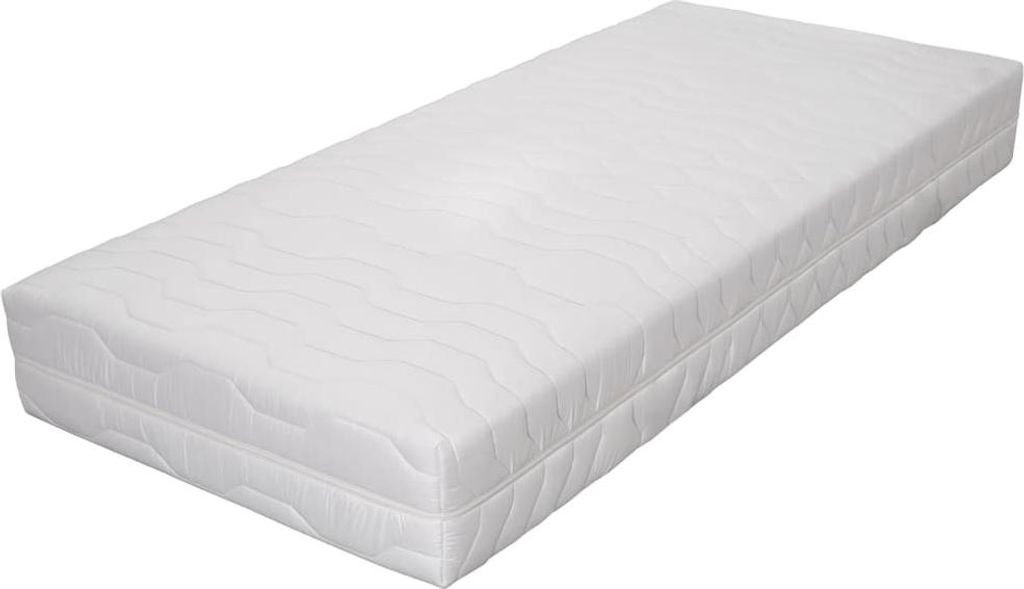 vidaXL Matratze 80 x 200 cm 7 Zonen Taschenfedern 20 cm H2