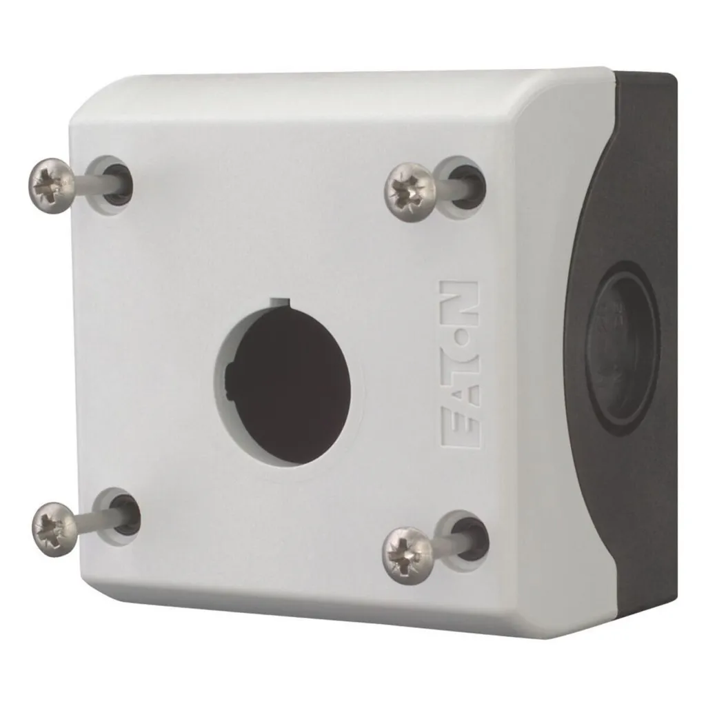 Boîtier Eaton M22-I1 Robuste IP66 RAL 7035 1 Emplacement 80x72x56 mm