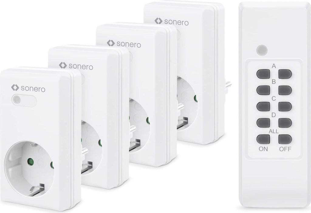 SONERO Kit de prises radio S-RCS204, intérieur Image du produit 