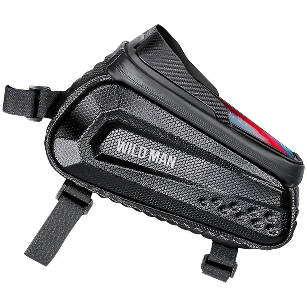 Sacoche vélo étanche 1L Wildman E10 rigide et résistante aux chocs