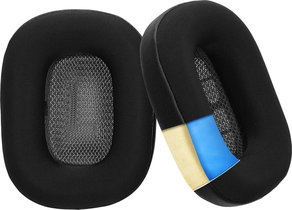 kwmobile 2x Ohr Polster kompatibel mit Apple AirPods Max - Ohrpolster Kopfhörer - Kunstleder Polster für Over Ear Headphones - Cooling Effekt