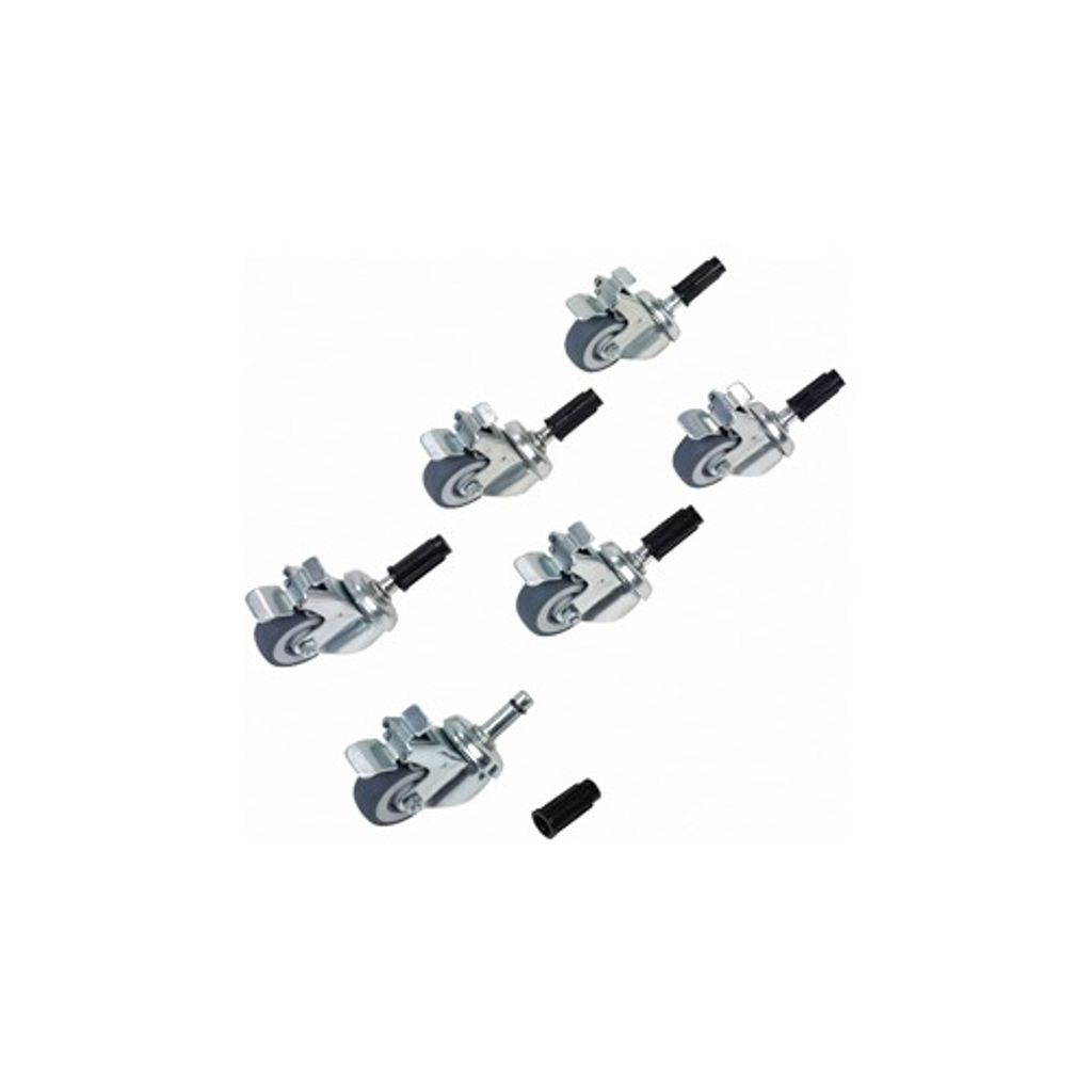 Delschen Metallrollen Ø 50 mm, 6 Stk. - Abverkauf