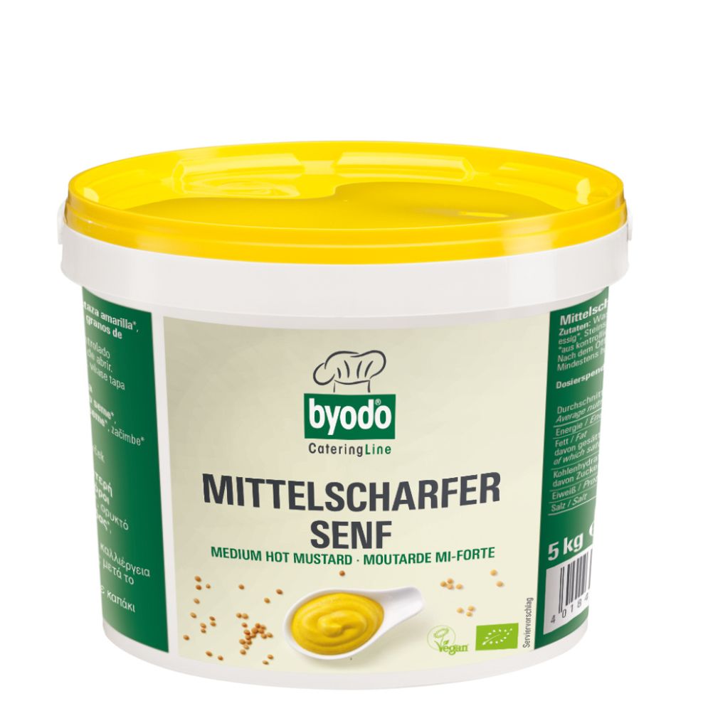 CateringLine - Moutarde mi-forte seau 5kg Image du produit 