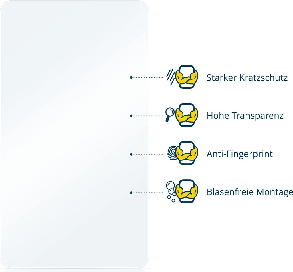 2x Für Apple iPod classic (Rückseite, 6 Gen.) Schutzfolie BROTECT Displayschutz Display Schutz Folie Klar Transparent