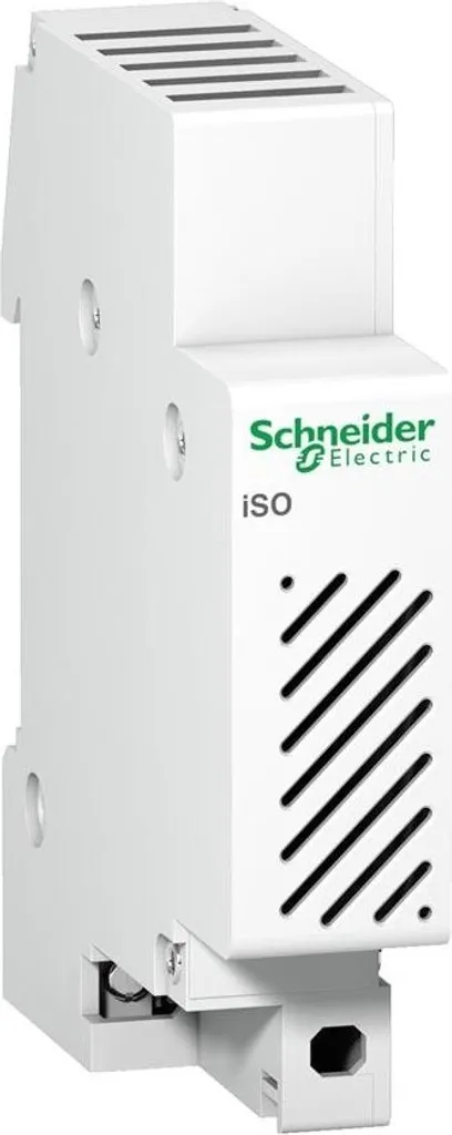 Sonnette iSO-230VA Schneider TH35 puissance 80dB montage facile rail DIN