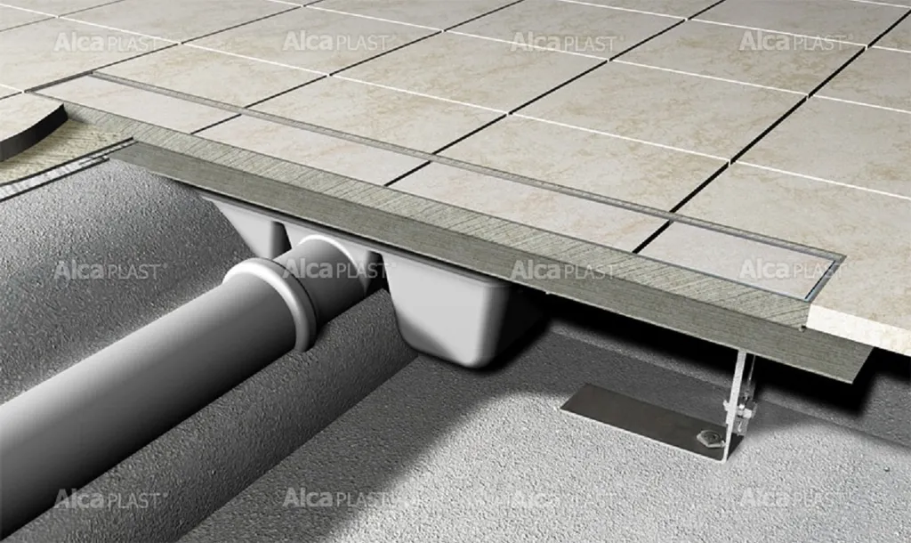 Canalina Doccia AlcaDrain FLOOR 65 cm | Design Minimal per Bagni Moderni - 5