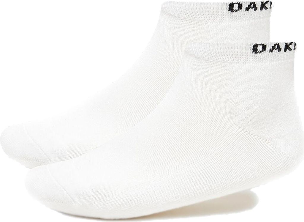 Oakley Leichte Sportsocken Short Solid, scheuerreduzierend, in Weiss, Größe M