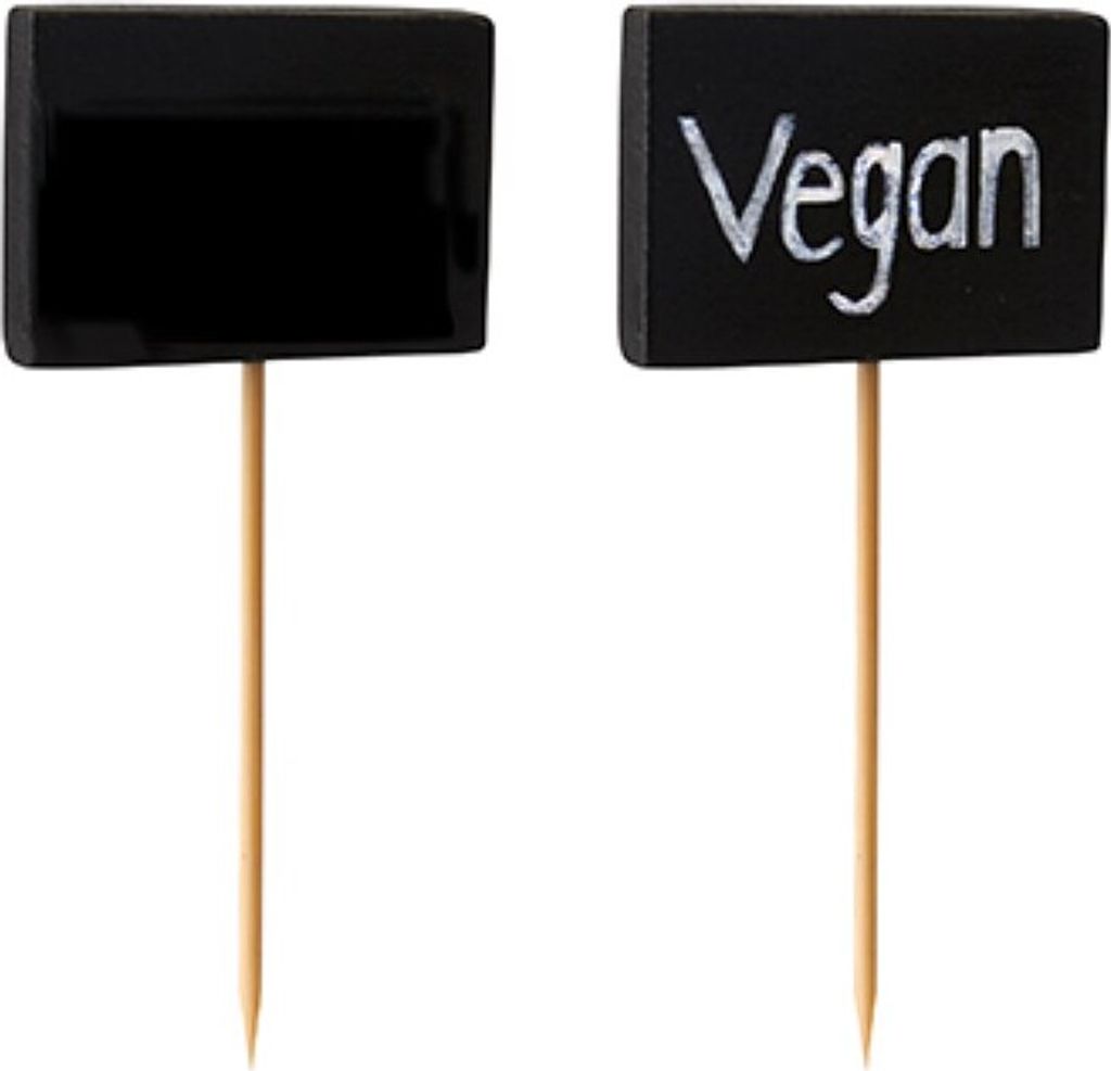 100 Fingerfood - Picker 8,5 cm Lavagna Immagine del prodotto 